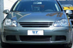 Grila Centrala fara emblema compatibil cu VW Golf 5 V 2003-2008 - Img 2
