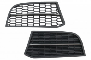 Grile Laterale compatibil cu BMW Seria 5 F10 F11 NON LCI LCI Sedan Touring 2010-2017 M-Performance M550 Design - Img 2