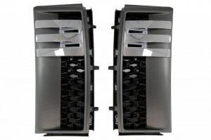 Grile Laterale compatibil cu Range ROVER Vogue III L322 2002-2012 Autobiography Side Vents Gri Negru Edition Design