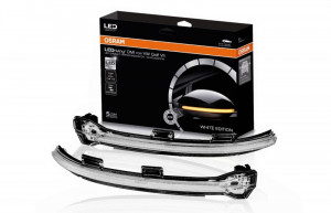 Indicator Dinamic Full LED pentru Oglinda Osram compatibil cu VW Golf 7 2012-> LEDriving Alb - Img 2