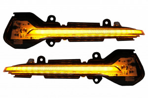 Indicator Dinamic Full LED pentru Oglinda Osram LEDriving DMI compatibil cu Seat Leon 5F 2012-> Ibiza KJ 2018-> Arona KJ 2018-> Negru