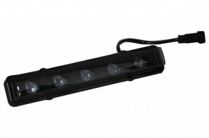 Lumini de zi dedicate LED DRL Mercedes G-class W463 1989-2012 G65 Design Negru - Img 3