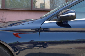 Ornamente Aripi MERCEDES E-Class W213 S213 2016-2019 Rosu - Img 4