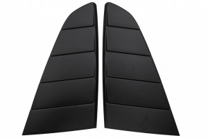 Ornamente Geamuri Laterale Spate compatibile cu FORD Mustang 2015-2019 Negru Mat