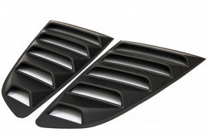 Ornamente Geamuri Laterale Spate compatibile cu Ford Mustang 2015-2019 Negru Mat - Img 3