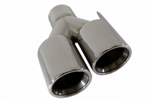 Ornamente Tobe Evacuare compatibil cu BMW Seria 3 E46 E90 E92 E93 F30 F31 Seria 4 F32 F33 F36 Seria 5 E60 F10 F11 G30 Seria 6 F06 F12 F13 M3 M5 M-Power Design - Img 4