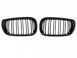 Pachet Bara fata compatibil cu BMW Seria 3 E46 1998-2004 M3 Look si Grile Centrale Negru Lucios M Design - Img 3