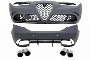 Pachet Exterior compatibil cu Alfa Romeo Giulia 952 Q4 2016-> Quadrifoglio Racing Design