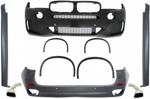 Pachet Exterior Complet compatibil cu BMW X5 F15 2013-2018 X5 M Sport Desing