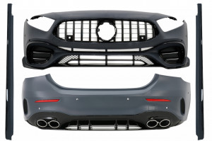 Pachet Exterior Complet compatibil cu Mercedes A-Class W177 Limuzina 4 Usi 2018->