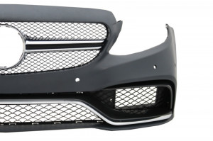 Pachet Exterior Complet compatibil cu Mercedes C-Class W205 Sedan 2014-2018 C63 Design - Img 3