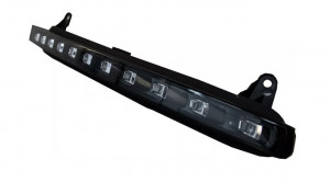 Pachet Lumini de zi dedicate cu semnalizare LED compatibil cu Audi Q7 2006-2009 OEM Facelift Design - Img 5