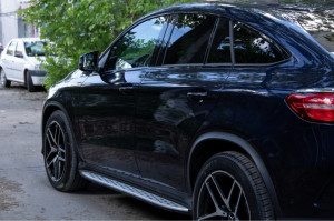 Praguri Trepte laterale compatibil cu Mercedes GLE Coupe 2015-2019 - Img 8