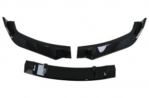 Prelungire Bara Fata compatibil cu BMW Seria 3 E90 E91 Non LCI 2004-2008 Limo Touring Negru Lucios - Img 5