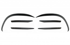 Prelungiri Bara Fata compatibil cu Mercedes C-Class W205 S205 C205 A205 Facelift 2019-> C43 Design
