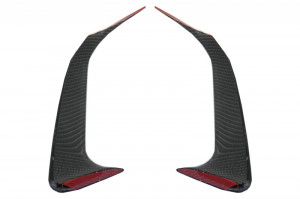 Prelungiri Extensii Bara Spate compatibil cu MERCEDES CLA W117 C117 X117 2013-2018 CLA45 Design Carbon Film Coating - Img 4