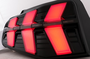 Stopuri Full LED compatibil cu Ford Mustang V Pre-Facelift (2010-2012) Fumuriu Semnal Dinamic Secvential - Img 3