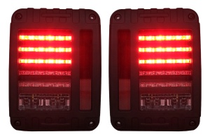 Stopuri Full LED compatibil cu JEEP Wrangler / Rubicon JK 2007-2017