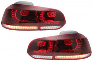 Stopuri Full LED compatibil cu VW Golf 6 VI 2008-2013 GTI R20 Design