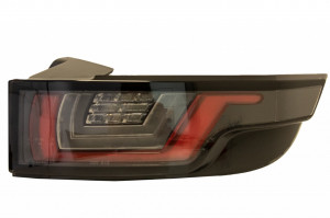 Stopuri Full LED compatibile cu Land ROVER Range ROVER Evoque 2011-2014 Negru/Crom Semnal Dinamic Secvential - Img 2
