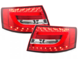 Stopuri LED compatibil cu Audi A6 4F SEDAN 2004-2008 Rosu Clar - Img 5