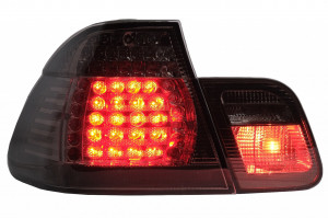 Stopuri LED compatibil cu BMW Seria 3 E46 Limuzina 4 Usi 2001-2005 Fumuriu - Img 2