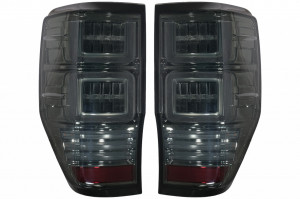 Stopuri LED compatibil cu Ford Ranger 2012-2018 Geam Fumuriu cu Semnal Dinamic - Img 2