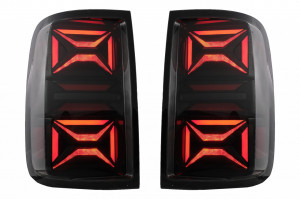 Stopuri LED compatibil cu VW Amarok 2010-2020 Semnal Secvential Dinamic Fumuriu