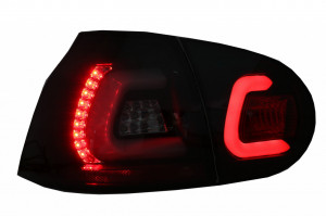 Stopuri TUBE LED BAR compatibil cu VW Golf 5 V 2004-2009 Negru Fumuriu Urban Style - Img 3