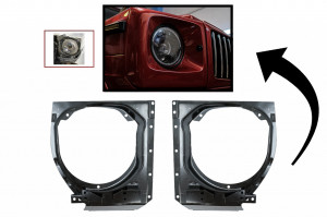 Suport Faruri compatibil cu Mercedes W463 G-Class 1990-2006 Upgrade la 2007-2018
