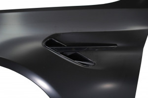 Aripi Laterale compatibil cu BMW 5 Series G30 G31 2017-> Negru M5 Design - Img 5