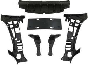 Bara Fata cu Difuzor Evacuare Dubla si Tobe Ornament compatibil cu Mercedes C-Class A205 2014-2019 C63 Design - Img 4