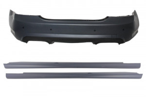 Bara Spate compatibil cu Mercedes S-Class W221 2005-2010 S65 Design cu Praguri Laterale