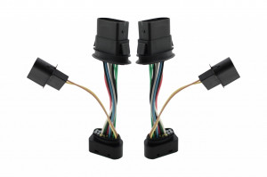 Cablaj Mufe Adaptor Faruri compatibil cu MERCEDES W221 S-Class 2006-2009 to LED Facelift - Img 2