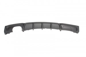Difuzor Bara Evacuare Dubla Spate compatibil cu BMW Seria 3 2011-> F30 F31 M Performance Sport Design cu Prelungire Bara Fata - Img 4