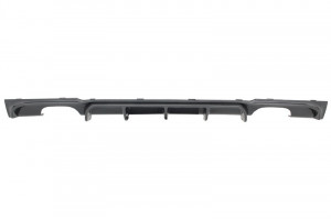 Difuzor Bara Spate Carbon Evacuare Dubla compatibil cu BMW Seria 3 2011> F30 F31 M Perf30formance Sport Design - Img 4