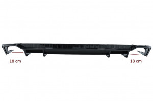 Difuzor Bara Spate compatibil cu Audi A5 F5 S-Line 2017-2019 S5 Design - Img 2