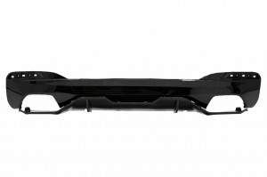 Difuzor Bara Spate compatibil cu BMW Seria 5 G30 G31 2017-> M Performance Design Negru Lucios - Img 6
