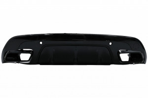 Difuzor Bara Spate compatibil cu Land Range Rover Velar SUV L560 2017-> Dynamic Look Negru Lucios
