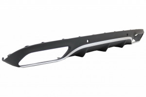Difuzor Bara Spate compatibil cu Mercedes C-Class C205 A205 Coupe Cabriolet 2014-2019 C63 Design - Img 3