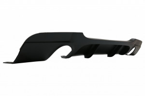 Difuzor Bara Spate Cu Evacuare Dubla Simpla compatibil cu BMW Seria 3 E90 E91 2004-2012 M Performance Design - Img 4