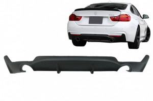 Difuzor Bara Spate cu o singura evacuare compatibil cu BMW 4 Series F36 2014-> - Img 2