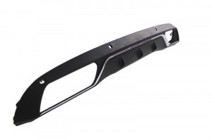 Difuzor Bara Spate cu Ornamente evacuare Mercedes C-Class W205 S205 2014-2018 C63 Design compatibil cu Bara Standard - Img 5