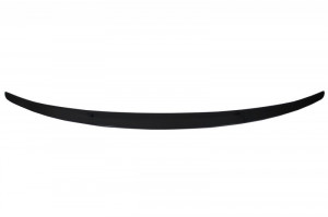 Difuzor Bara Spate cu Ornamente Evacuare si Eleron Portbagaj Negru Lucios compatibil cu Audi A4 B8 Facelift 2012-2015 - Img 2