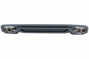 Difuzor Bara Spate cu Ornamente Evacuare si Eleron Portbagaj compatibil cu AUDI A4 B8 Facelift 2012a4 b8-2015 AB-Design - Img 2