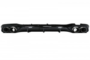 Difuzor Bara Spate cu Ornamente Toba compatibil cu Mercedes E-Class W213 2016-2019 E53 Design Night Package - Img 2