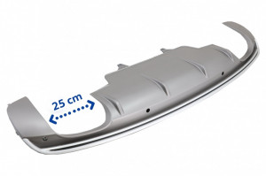 Difuzor Bara Spate cu Ornamente Tobe compatibil cu Audi Q5 8R 2009-2016 Bara S Line - Img 5