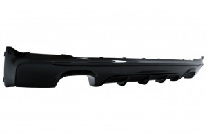 Difuzor Bara Spate Evacuare Dubla Negru Lucios compatibil cu BMW Seria 2 F22, F23 2013-> M Performance Design - Img 3