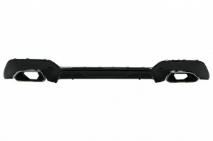 Difuzor Bara Spate Evacuare Dubla si Tobe Ornament Crom compatibil cu BMW Seria 3 G20 G28 Sedan G21 Touring 2019-> M340i M Look