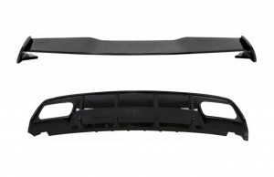 Difuzor Bara Spate si Eleron Portbagaj compatibil cu MERCEDES W176 A-Class 2012-2018 A45 Facelift Design